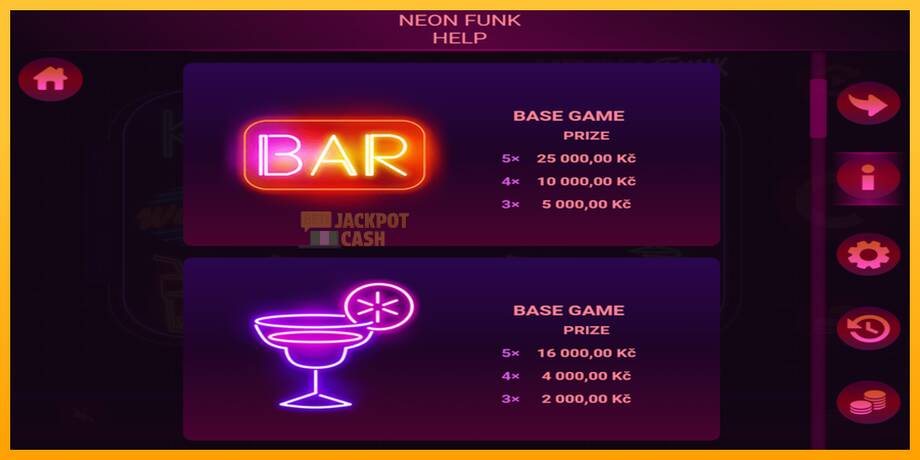 Neon Funk машина за игри за пари, слика 3