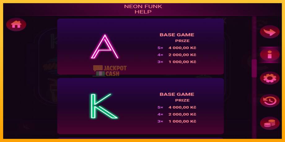 Neon Funk машина за игри за пари, слика 4