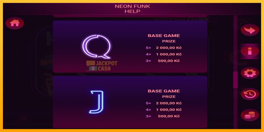 Neon Funk машина за игри за пари, слика 5