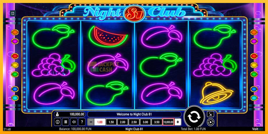 Night Club 81 машина за игри за пари, слика 2