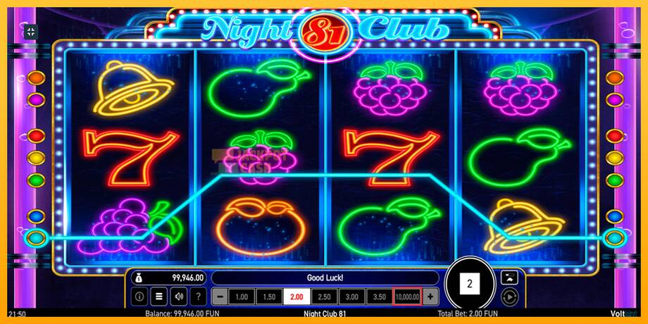 Night Club 81 машина за игри за пари, слика 3