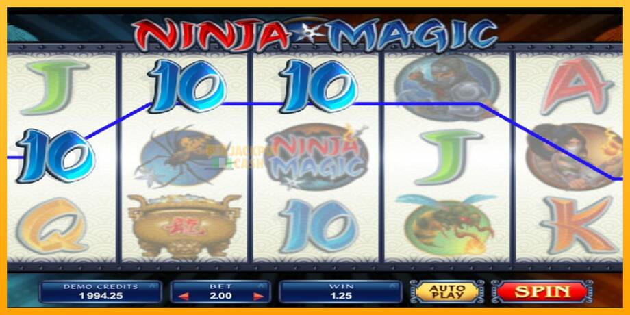 Ninja Magic машина за игри за пари, слика 4