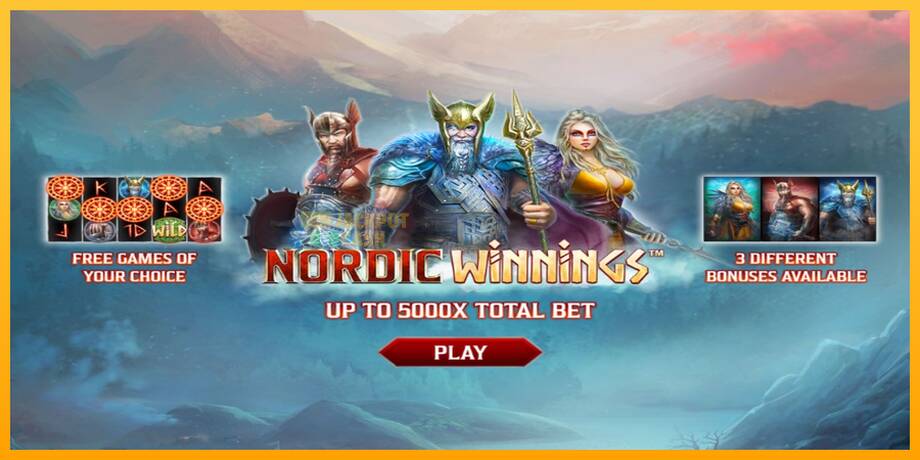 Nordic Winnings машина за игри за пари, слика 1