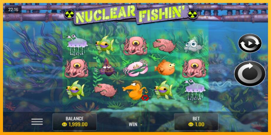 Nuclear Fishin’ машина за игри за пари, слика 1