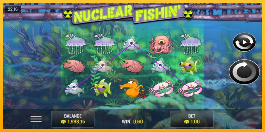 Nuclear Fishin’ машина за игри за пари, слика 2