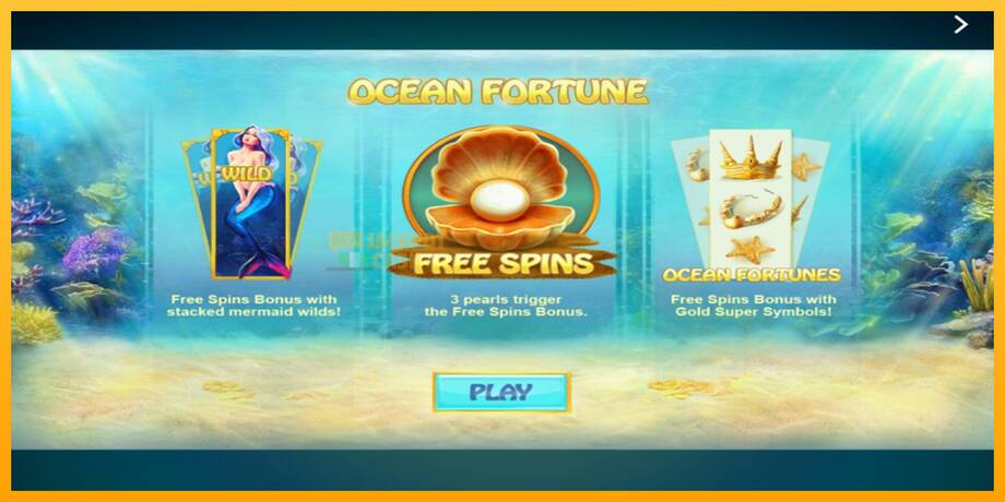 Ocean Fortune машина за игри за пари, слика 1