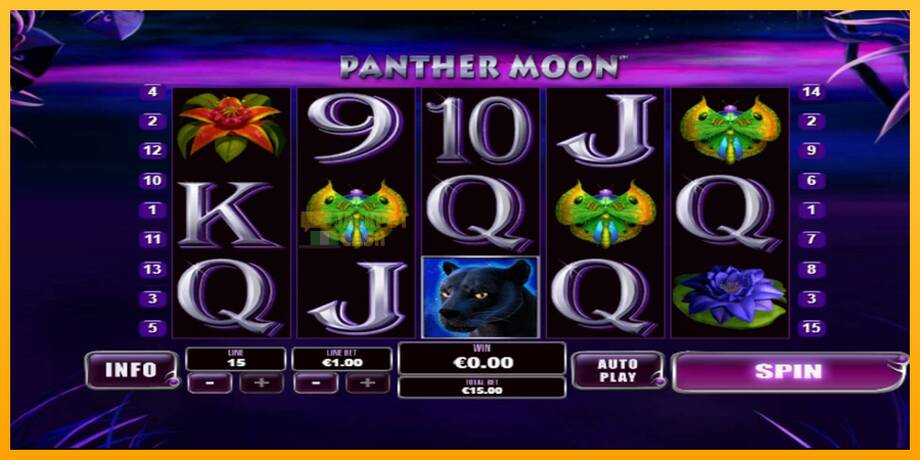 Panther Moon машина за игри за пари, слика 1