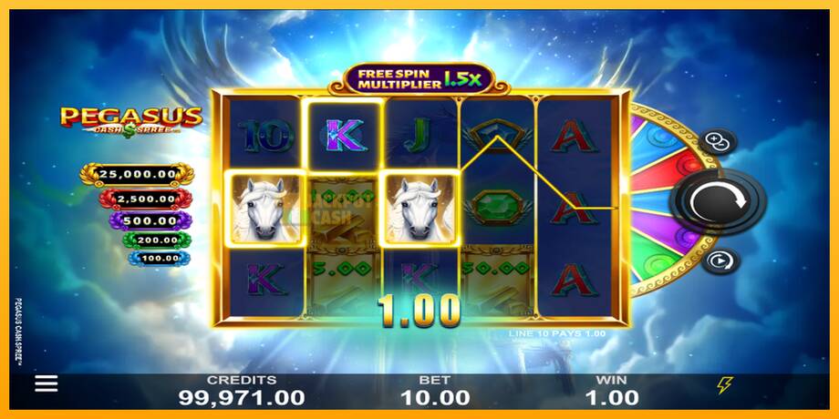 Pegasus Cash Spree машина за игри за пари, слика 3