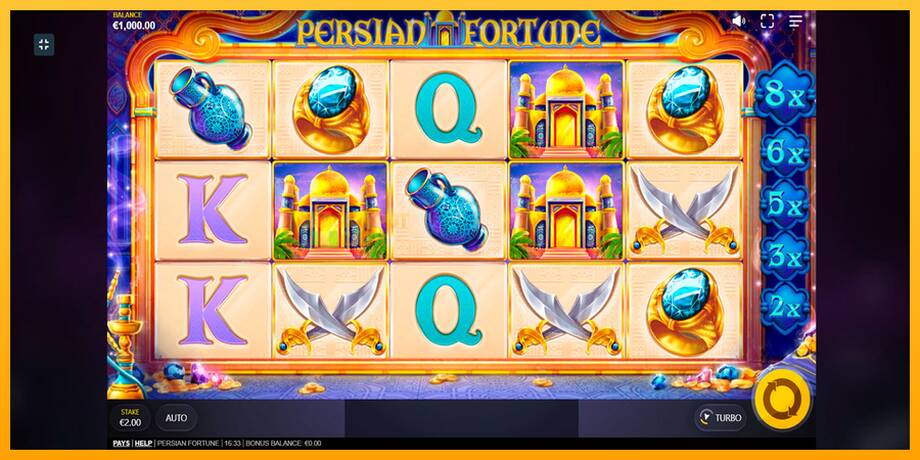 Persian Fortune машина за игри за пари, слика 6