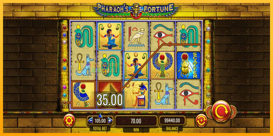 Pharaohs Fortune машина за игри за пари, слика 3