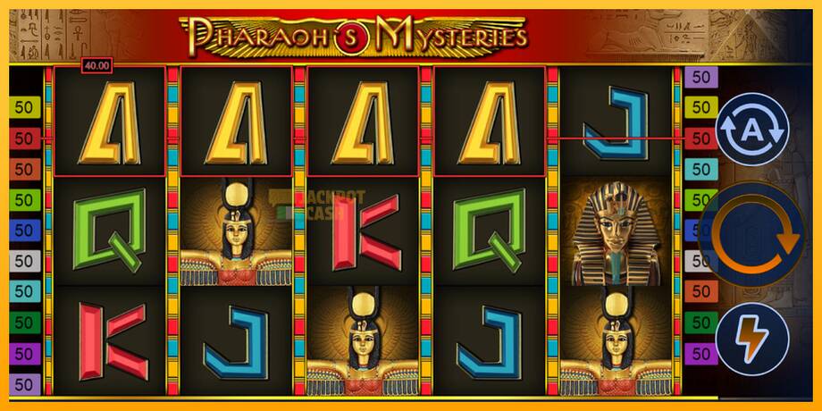 Pharaohs Mysteries машина за игри за пари, слика 4