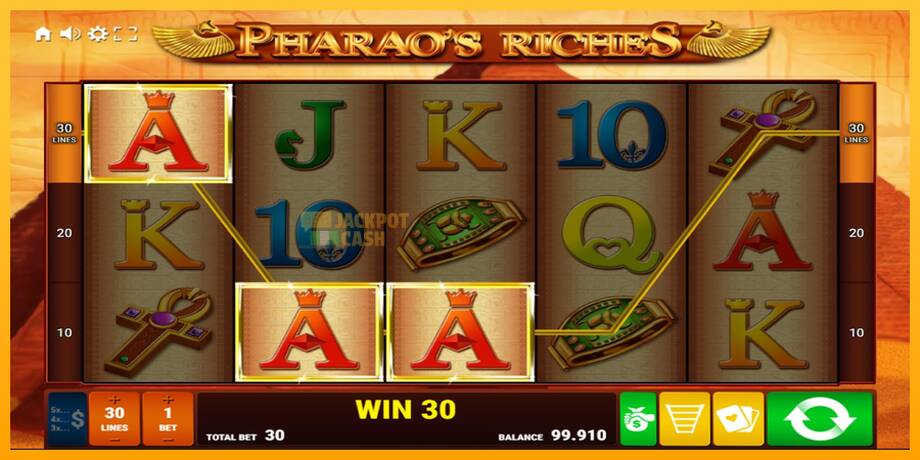 Pharaos Riches машина за игри за пари, слика 2