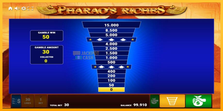 Pharaos Riches машина за игри за пари, слика 3