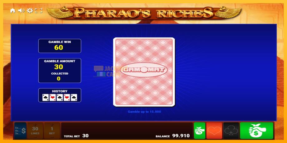 Pharaos Riches машина за игри за пари, слика 4