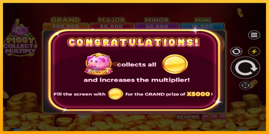 Piggy Collect & Multiply машина за игри за пари, слика 3