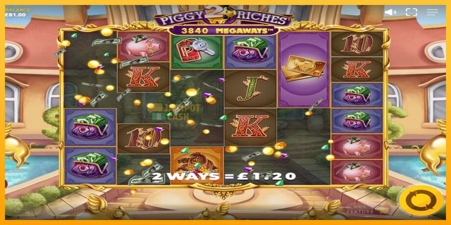 Piggy Riches 2 Megaways машина за игри за пари, слика 3