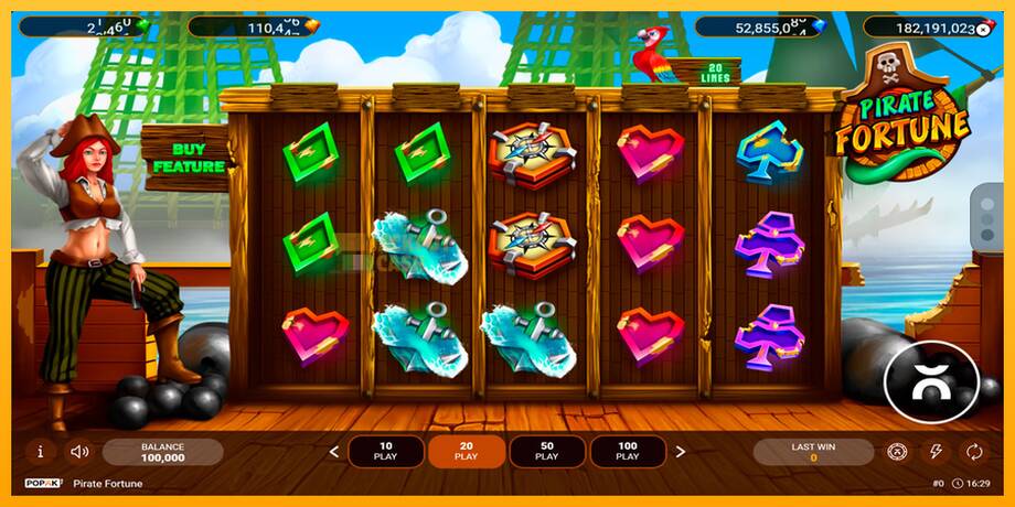 Pirate Fortune машина за игри за пари, слика 1