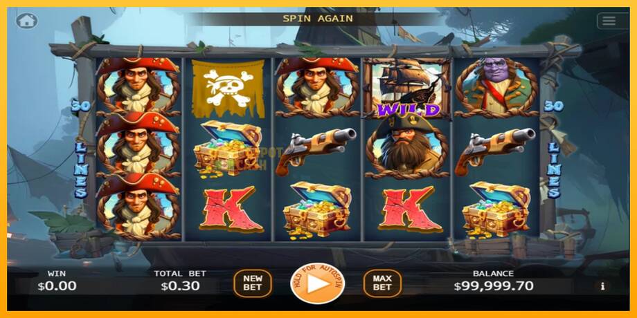 Pirates Treasure Quest машина за игри за пари, слика 1