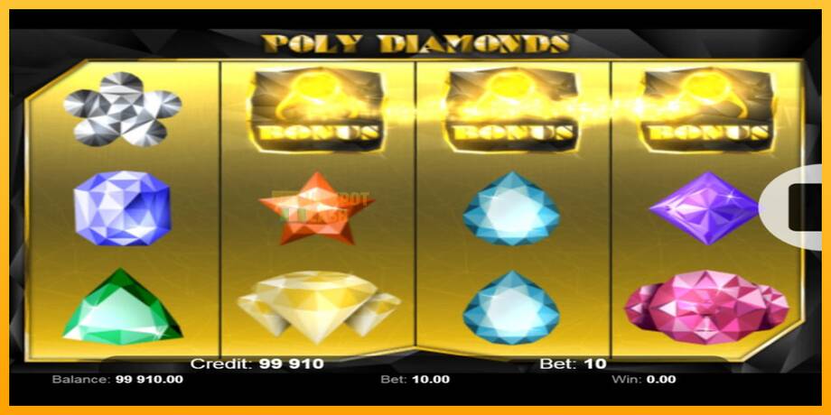 Poly Diamonds машина за игри за пари, слика 3