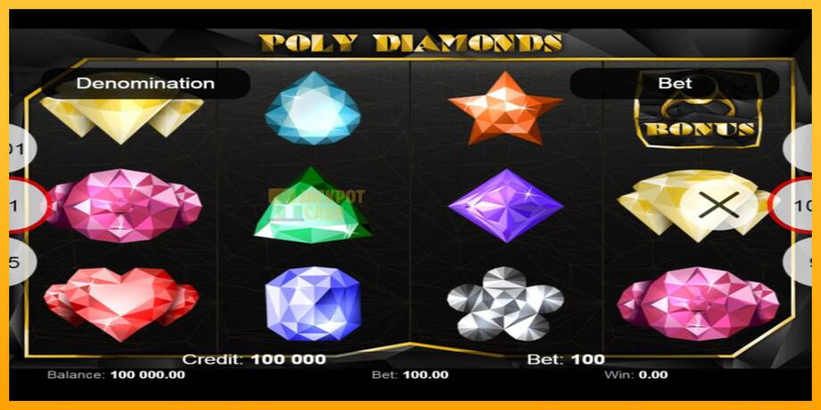 Poly Diamonds машина за игри за пари, слика 7