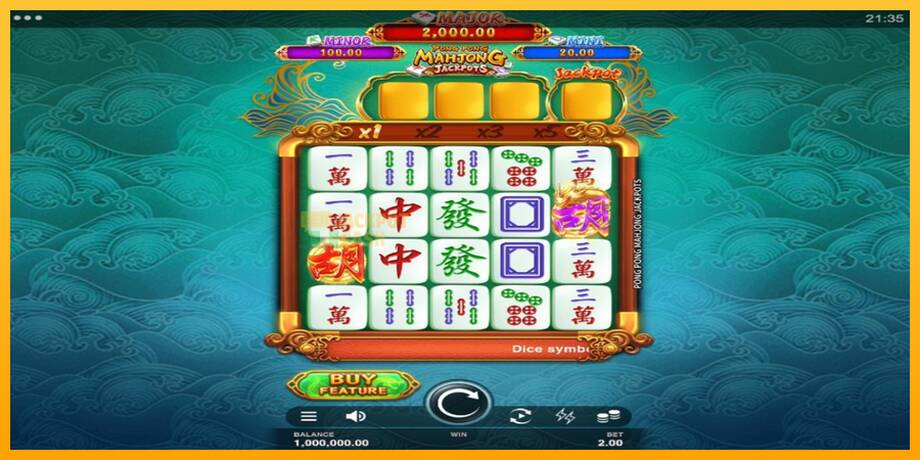 Pong Pong Mahjong Jackpots машина за игри за пари, слика 1