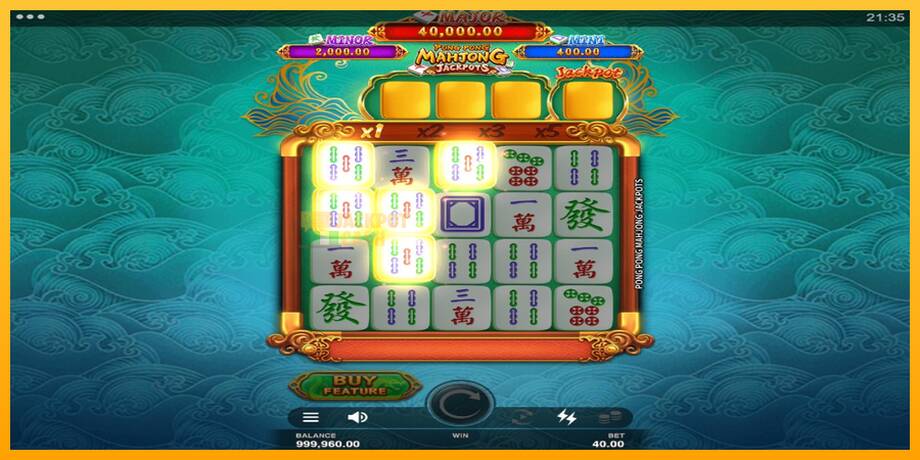 Pong Pong Mahjong Jackpots машина за игри за пари, слика 2