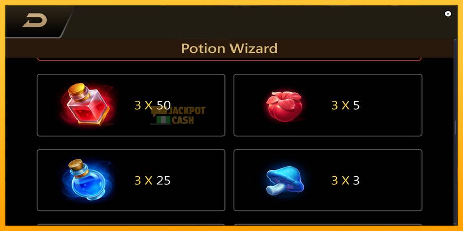 Potion Wizard машина за игри за пари, слика 6