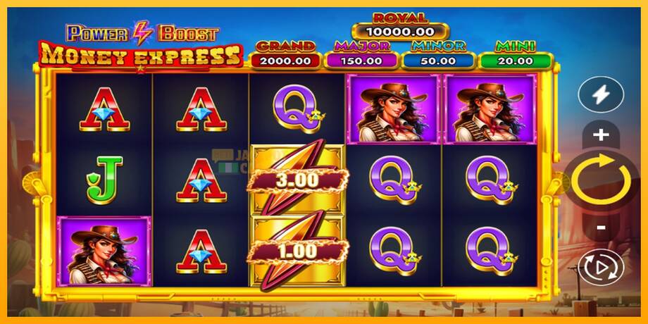 Power Boost: Money Express машина за игри за пари, слика 1