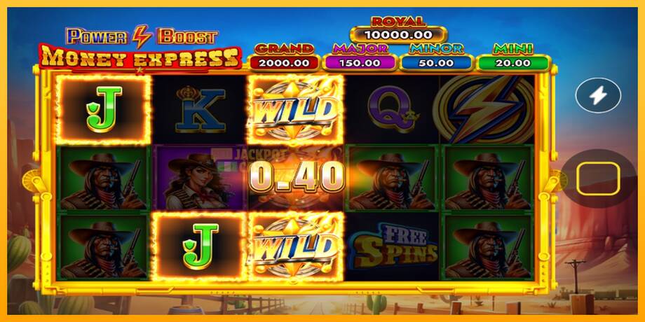 Power Boost: Money Express машина за игри за пари, слика 3