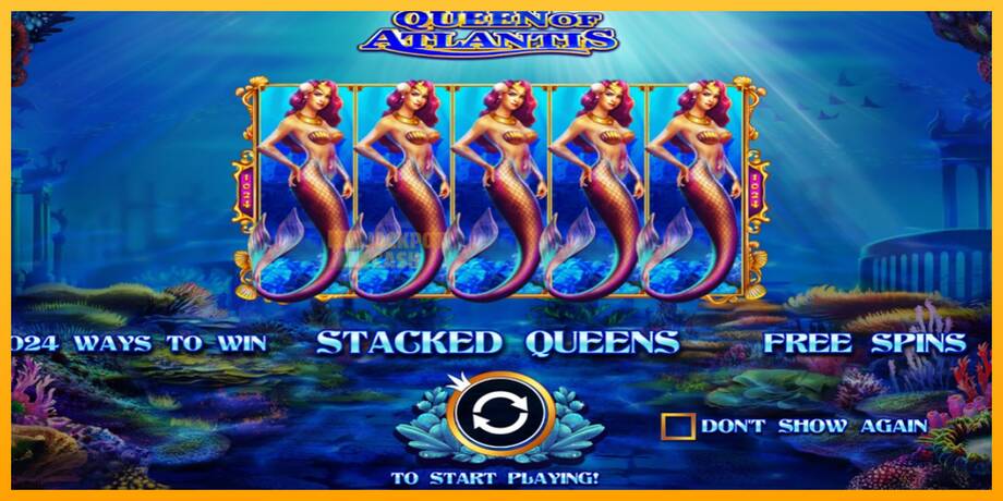 Queen of Atlantis машина за игри за пари, слика 1