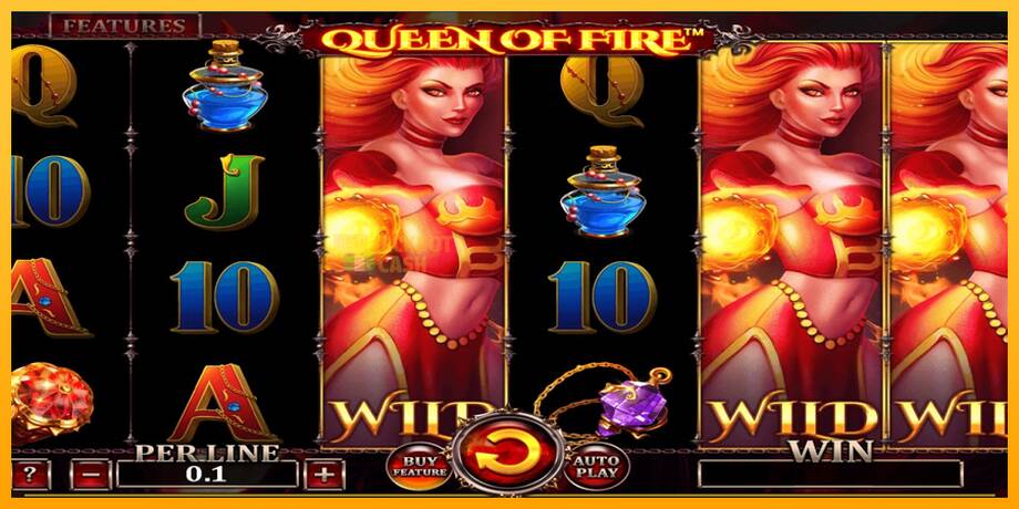 Queen Of Fire - Expanded Edition машина за игри за пари, слика 1