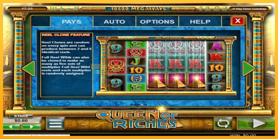 Queen of Riches машина за игри за пари, слика 3