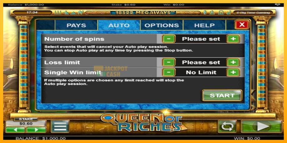 Queen of Riches машина за игри за пари, слика 7