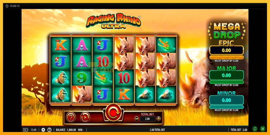 Raging Rhino Ultra машина за игри за пари, слика 1