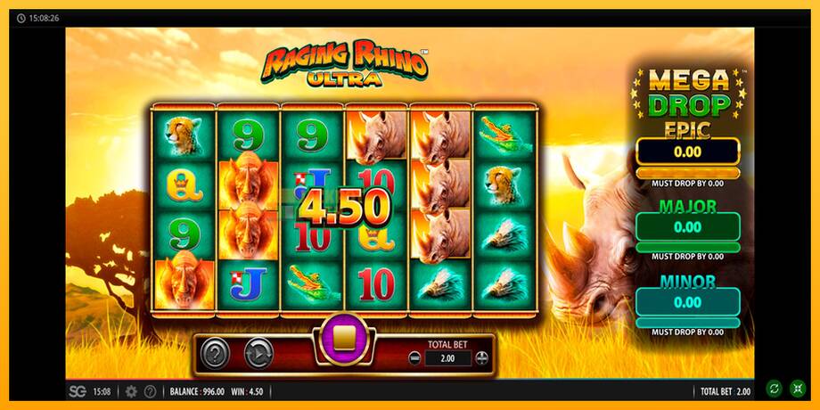 Raging Rhino Ultra машина за игри за пари, слика 2