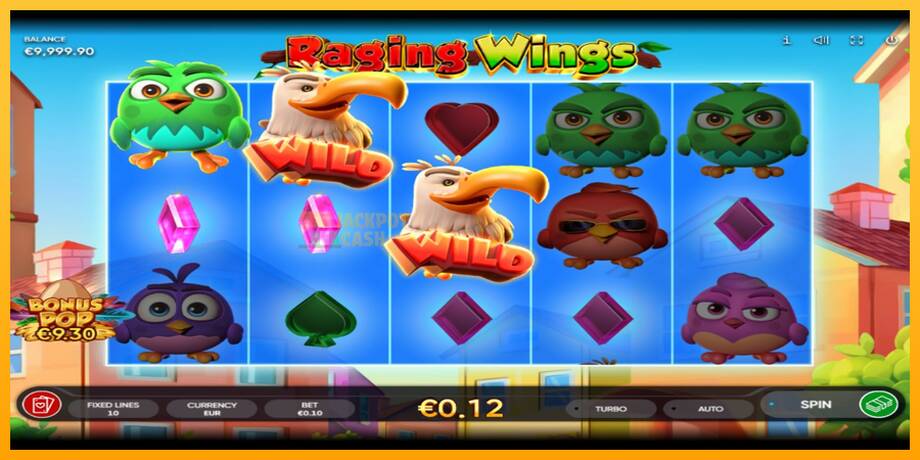 Raging Wings машина за игри за пари, слика 3