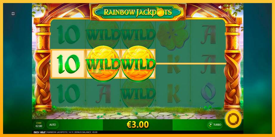 Rainbow Jackpots машина за игри за пари, слика 3