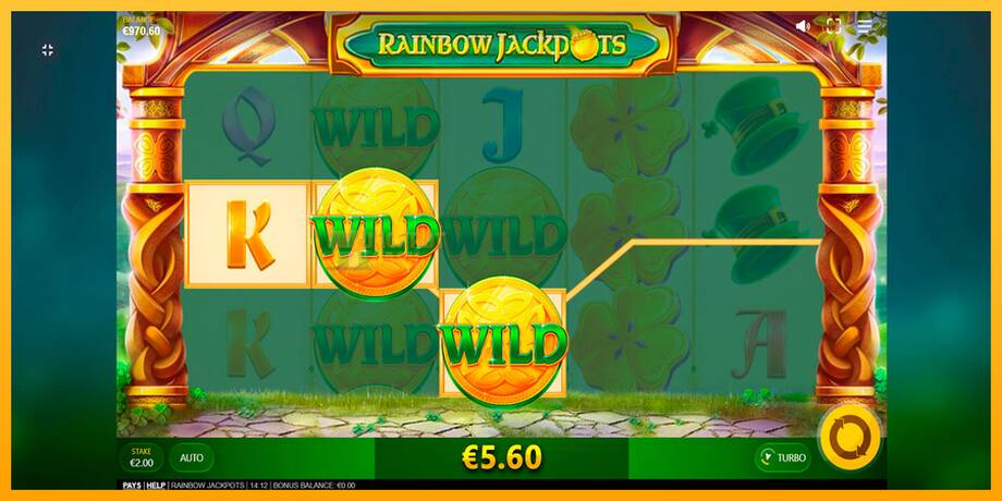 Rainbow Jackpots машина за игри за пари, слика 6