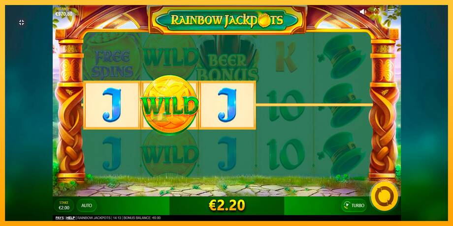 Rainbow Jackpots машина за игри за пари, слика 7