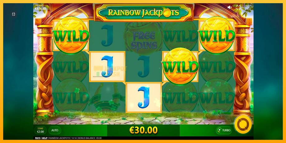 Rainbow Jackpots машина за игри за пари, слика 10