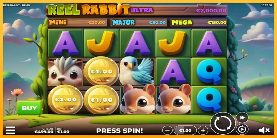 Reel Rabbit машина за игри за пари, слика 2