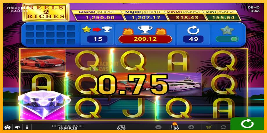 Reels 2 Riches with Reel Bingo машина за игри за пари, слика 3