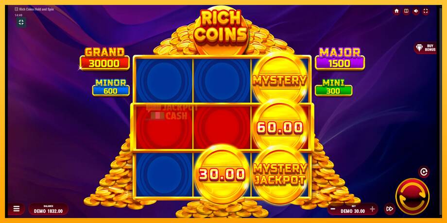 Rich Coins Hold and Spin машина за игри за пари, слика 5