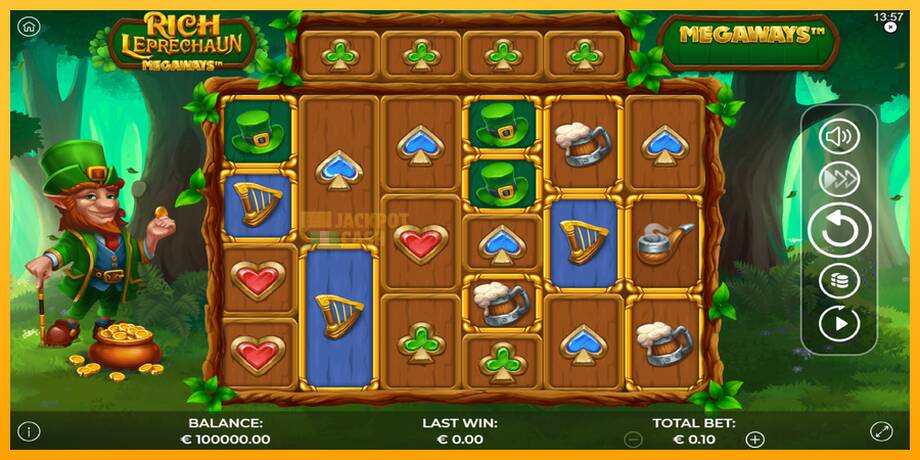 Rich Leprechaun Megaways машина за игри за пари, слика 2