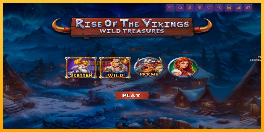 Rise of The Vikings - Wild Treasures машина за игри за пари, слика 1