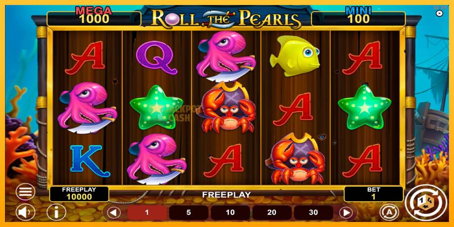 Roll The Pearls Hold & Win машина за игри за пари, слика 2