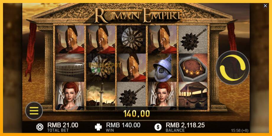 Roman Empire машина за игри за пари, слика 4