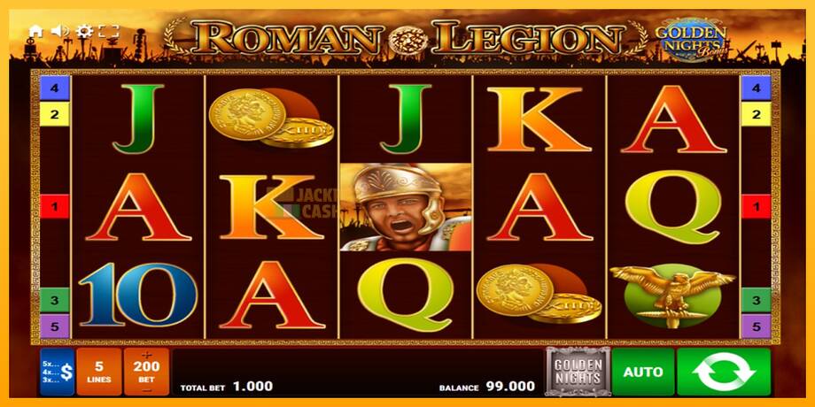 Roman Legion Golden Nights машина за игри за пари, слика 1