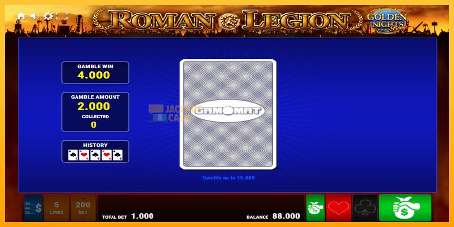 Roman Legion Golden Nights машина за игри за пари, слика 4