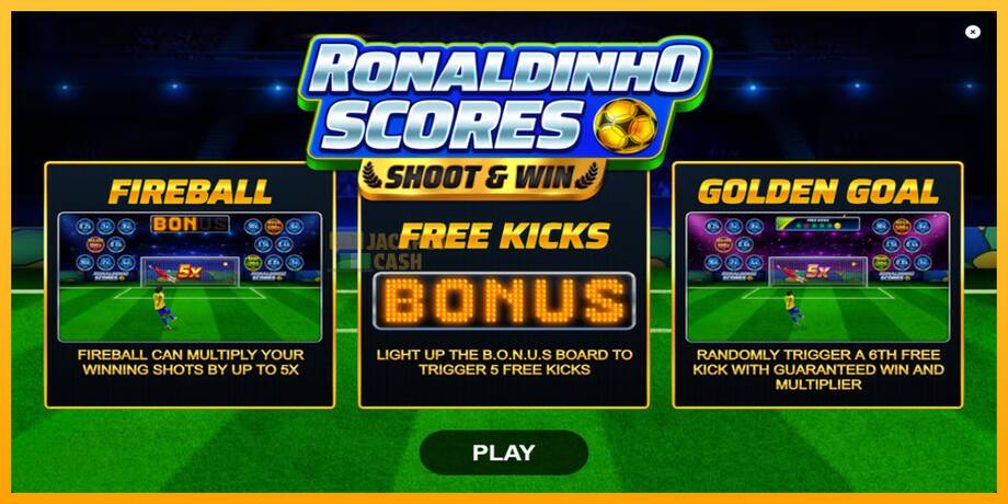 Ronaldinho Scores Shoot & Win машина за игри за пари, слика 1